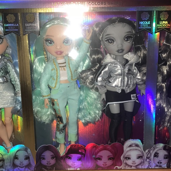 RAINBOW HIGH/SHADOW HIGH 6 Doll Set NIB - Picture 3 of 13